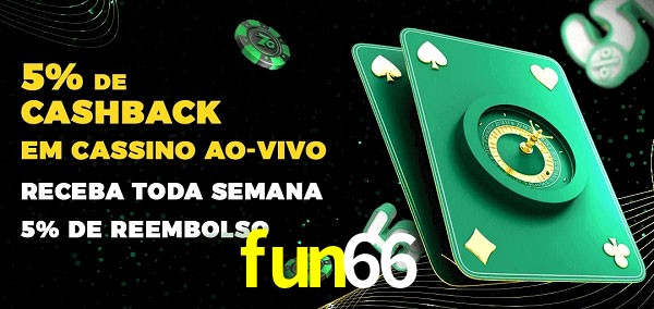 Promoções do cassino ao Vivo fun66